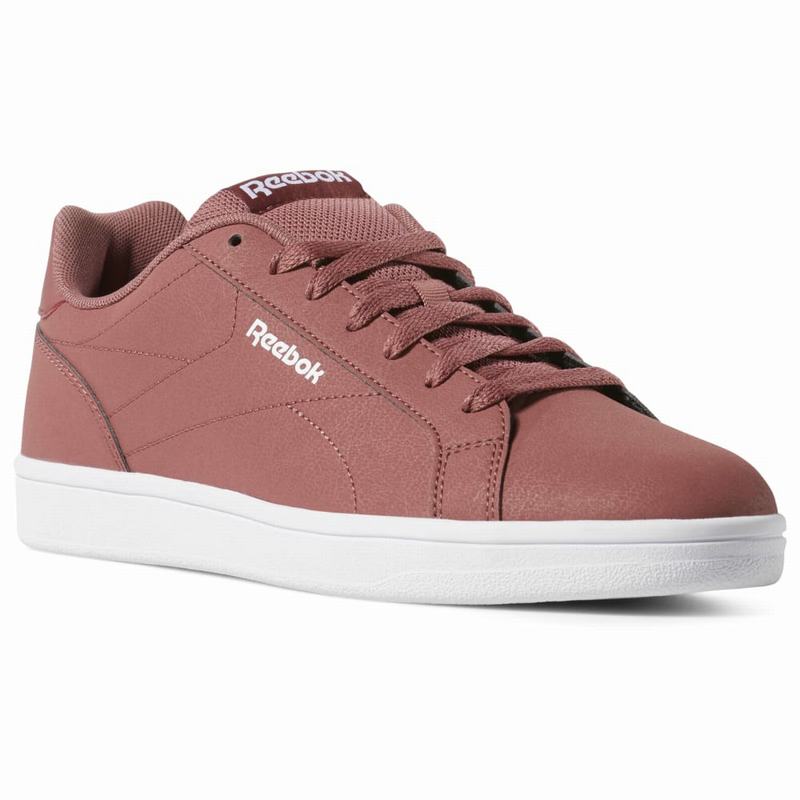 Tenisi Reebok Royal Complete Clean Barbati Roz/Albi Romania ZU7611LY